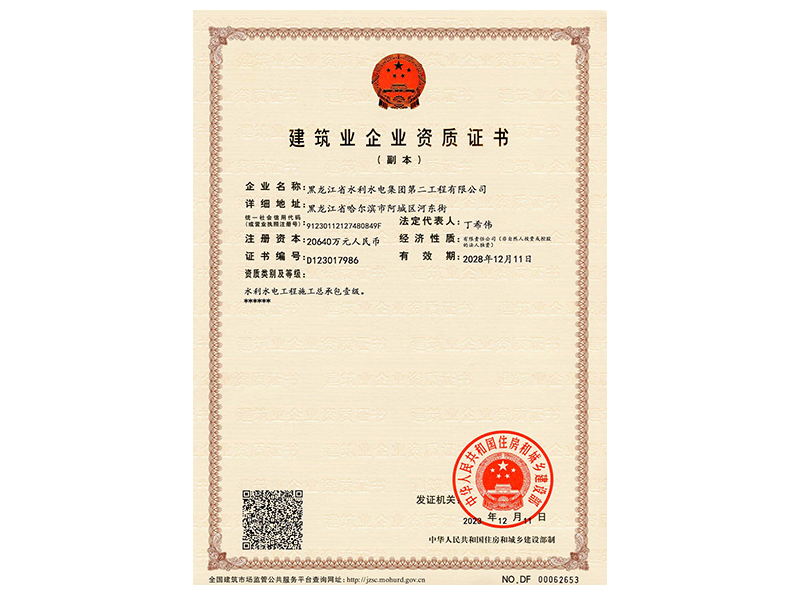 资质证书